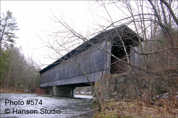 Newport, NH - Pier Bridge - Spring